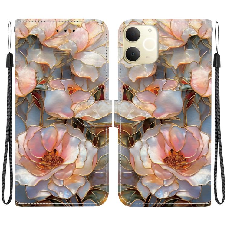 Crystal-Texture Painted Vegan Leather Phone Case — view 47