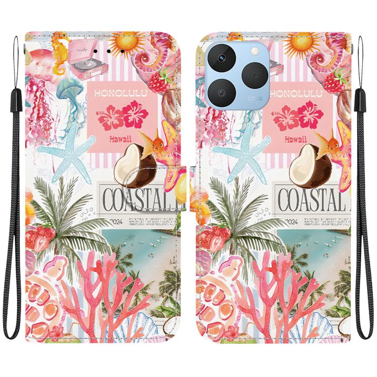 Crystal-Texture Painted Vegan Leather Phone Case — view 55