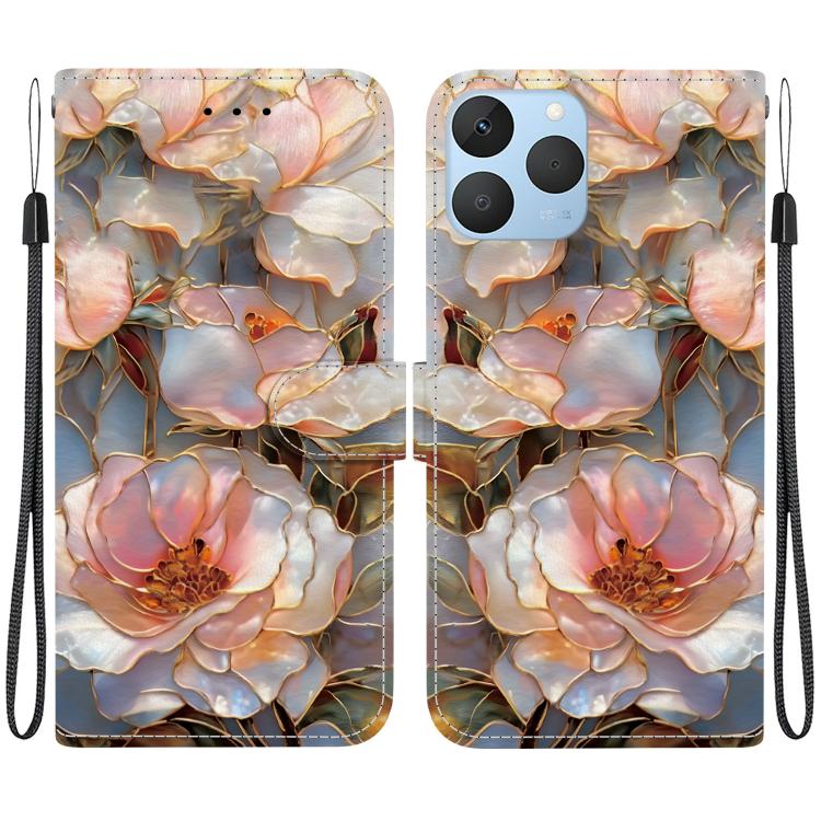 Crystal-Texture Painted Vegan Leather Phone Case — view 56