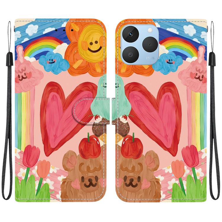 Crystal-Texture Painted Vegan Leather Phone Case — view 59