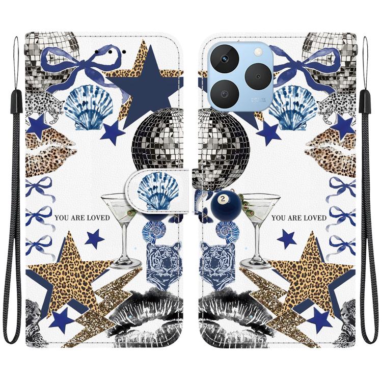 Crystal-Texture Painted Vegan Leather Phone Case — view 61