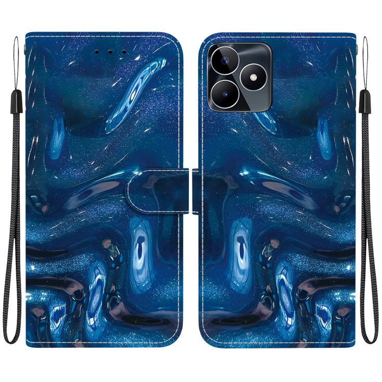 Crystal-Texture Painted Vegan Leather Phone Case — view 18