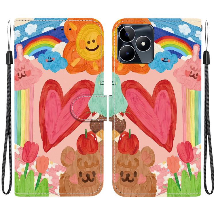 Crystal-Texture Painted Vegan Leather Phone Case — view 23