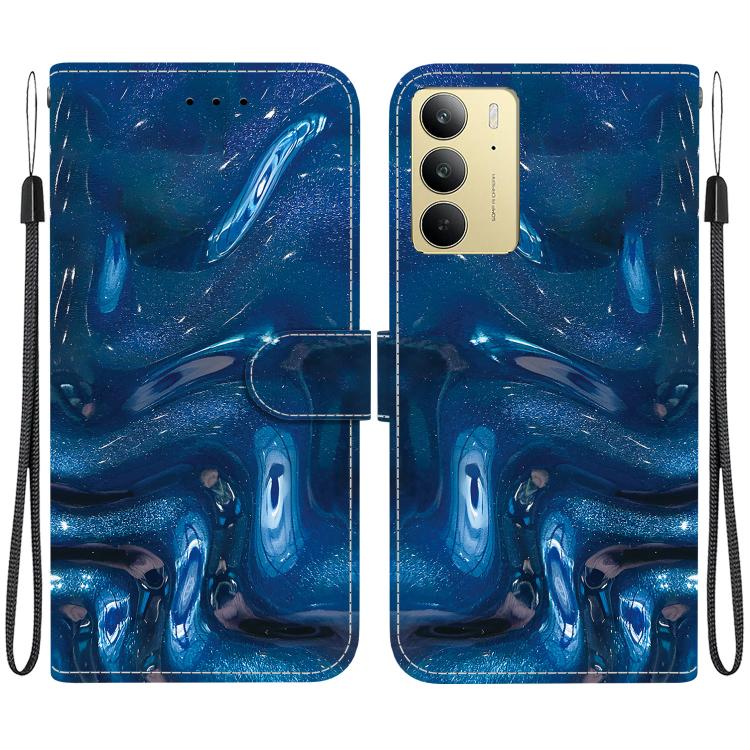Crystal-Texture Painted Vegan Leather Phone Case — Bookstore Black Cat