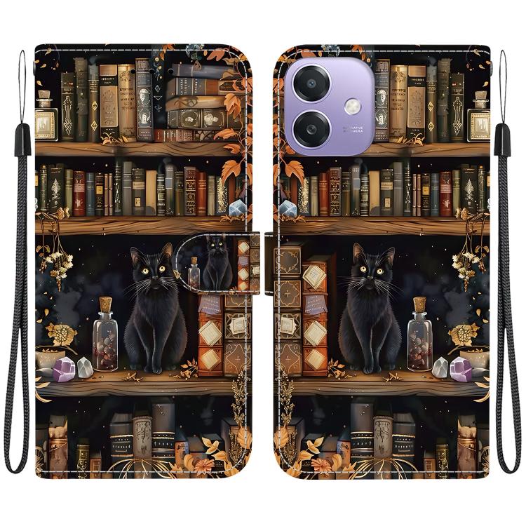 Crystal-Texture Painted Vegan Leather Phone Case