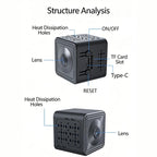 X7 1080P HD Smart WiFi IP Camera Supports Night Vision & Motion Detection