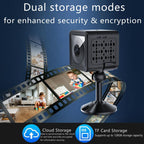 X7 1080P HD Smart WiFi IP Camera Supports Night Vision & Motion Detection
