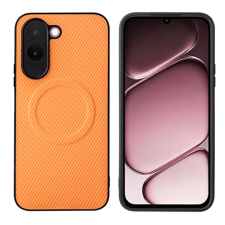 Precise Cutout Carbon Fiber Texture Vegan Leather Phone Case