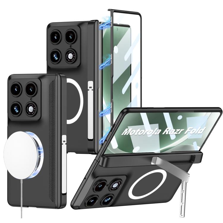 GKK Integrated MagSafe Magnetic Full Coverage Flip Phone Case