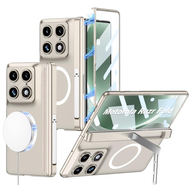 GKK Integrated MagSafe Magnetic Full Coverage Flip Phone Case