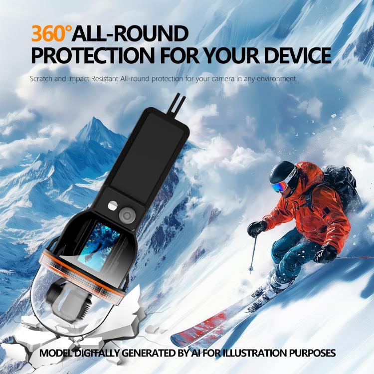 RedPepper 30m Diving Waterproof Action Camera Housing Cover