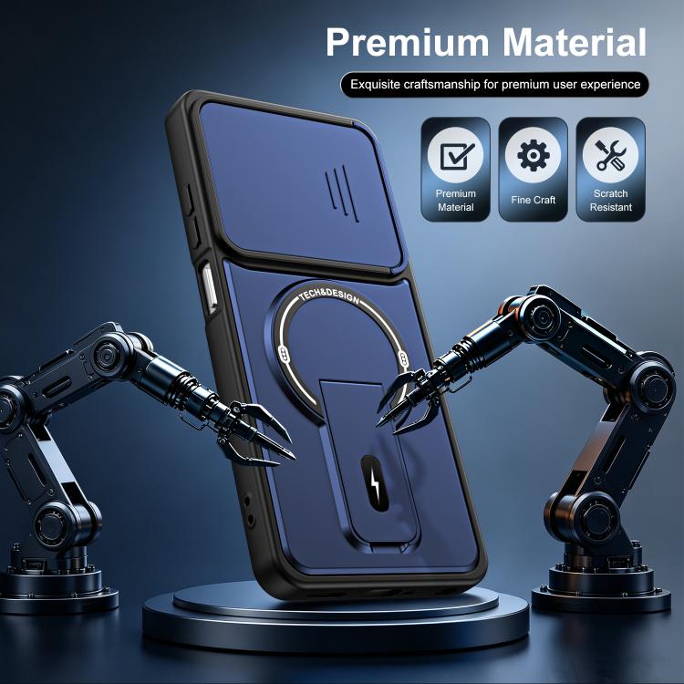 Sliding Camshield Holder Magnetic Phone Case
