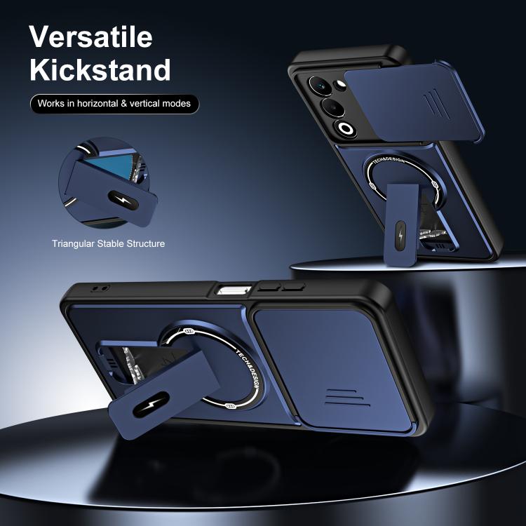 Sliding Camshield Holder Magnetic Phone Case
