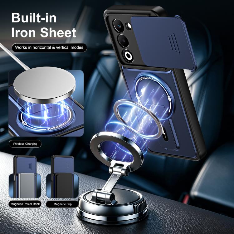 Sliding Camshield Holder Magnetic Phone Case