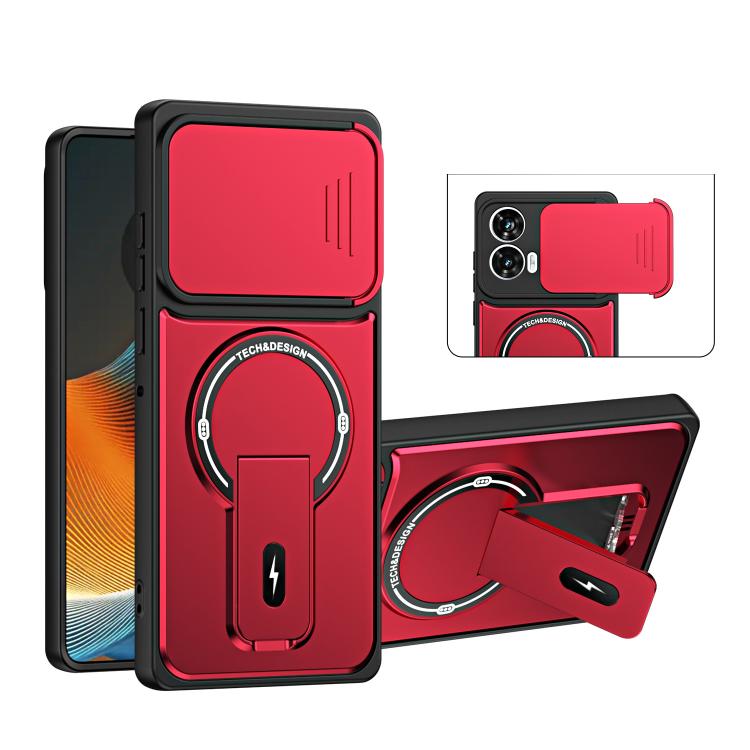 Sliding Camshield Holder Magnetic Phone Case