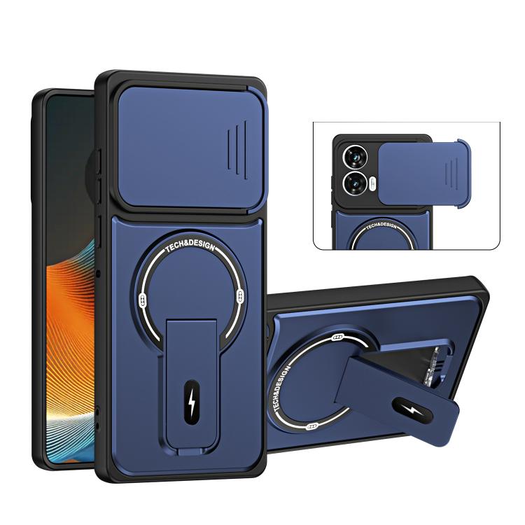 Sliding Camshield Holder Magnetic Phone Case