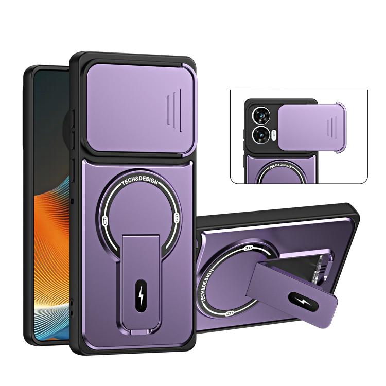 Sliding Camshield Holder Magnetic Phone Case