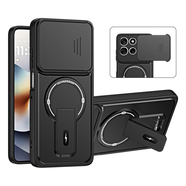 Sliding Camshield Holder Magnetic Phone Case