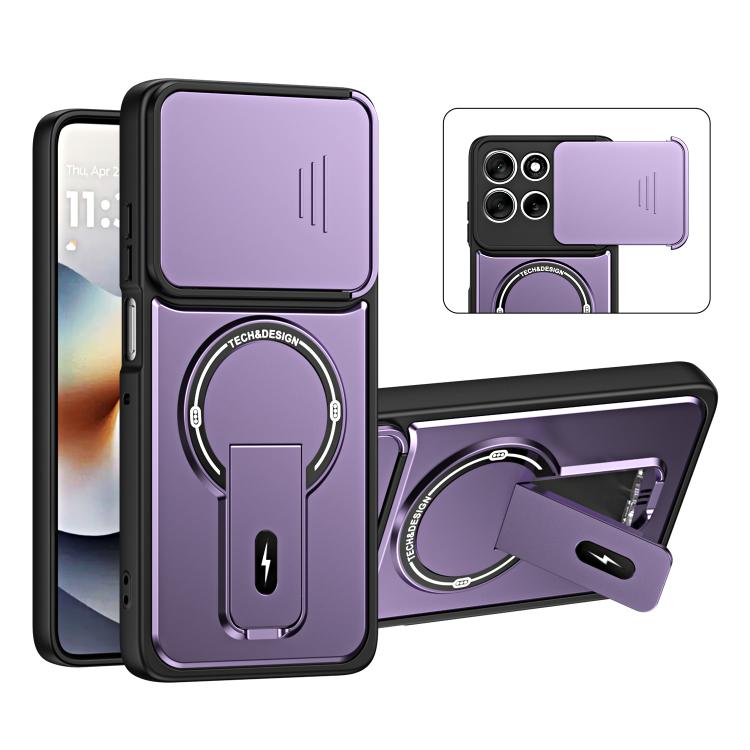 Sliding Camshield Holder Magnetic Phone Case