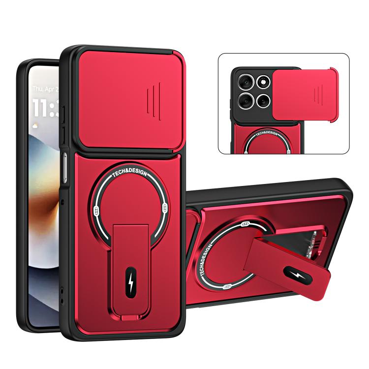 Sliding Camshield Holder Magnetic Phone Case