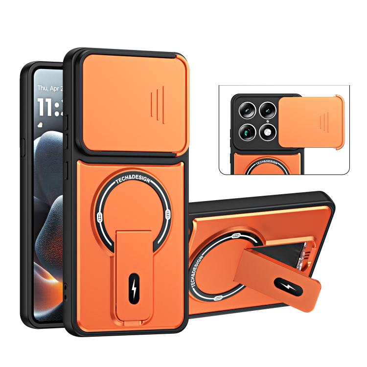 Sliding Camshield Holder Magnetic Phone Case