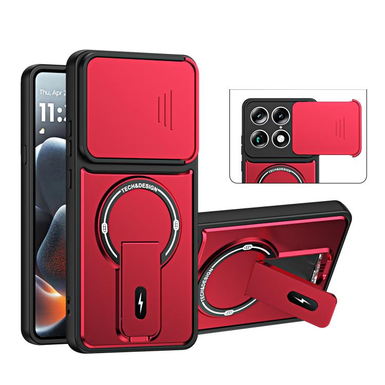 Sliding Camshield Holder Magnetic Phone Case