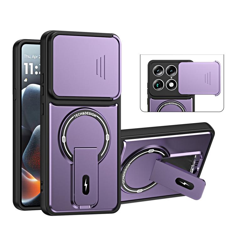Sliding Camshield Holder Magnetic Phone Case