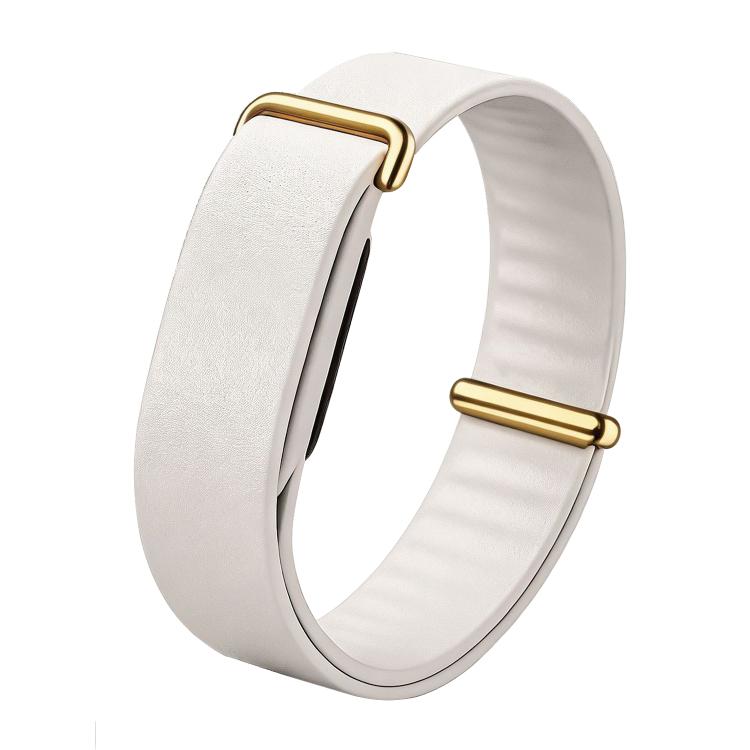 Solid Color PU Leather Loop Watch Band