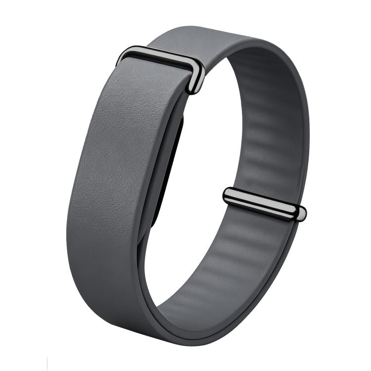 Solid Color PU Leather Loop Watch Band