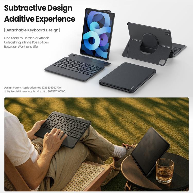 NILLKIN MagicEase Keyboard Stand Tablet PC Case with MagStand Ultra