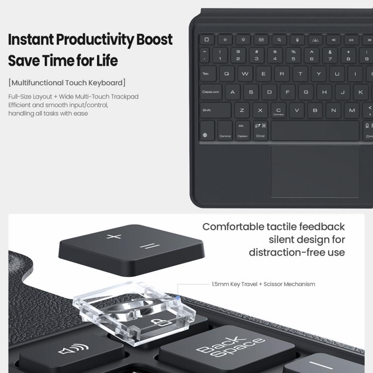 NILLKIN MagicEase Keyboard Stand Tablet PC Case with MagStand Ultra