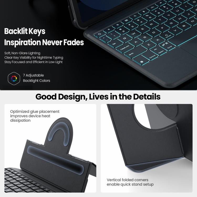 NILLKIN MagicEase Keyboard Stand Tablet PC Case with MagStand Ultra