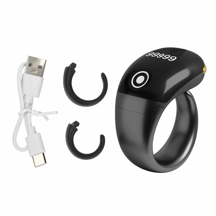 S7 Pro Adjustable Size Touch Smart Bluetooth Prayer Ring Counter