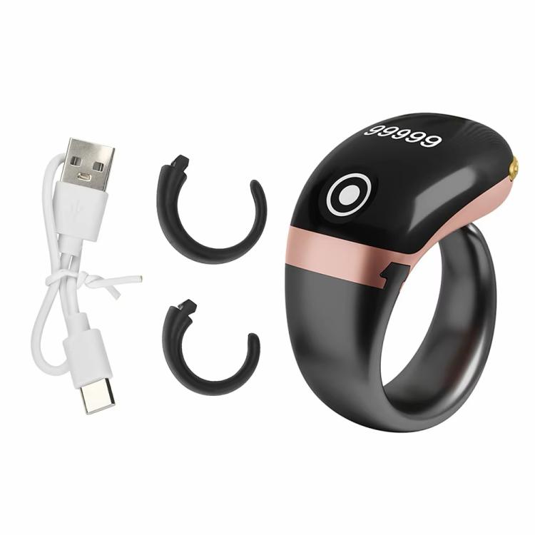 S7 Pro Adjustable Size Touch Smart Bluetooth Prayer Ring Counter — S7 Pro (Green)