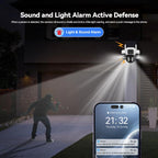 Srihome SH073 6MP Triple Lens Panoramic Surveillance HD Camera — view 11