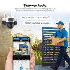 Srihome SH073 6MP Triple Lens Panoramic Surveillance HD Camera — view 13