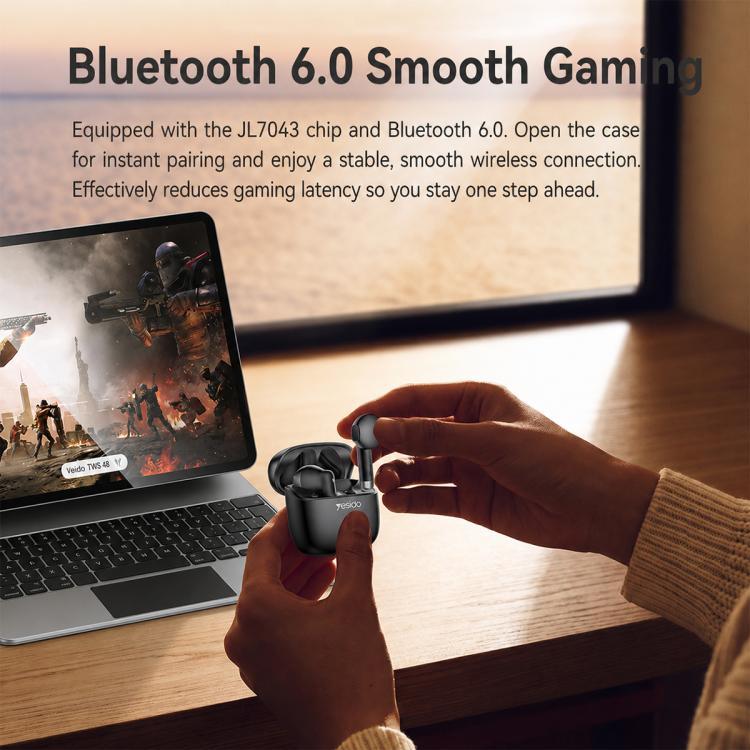 Yesido TWS48 Semi-in-ear TWS Bluetooth Earphone