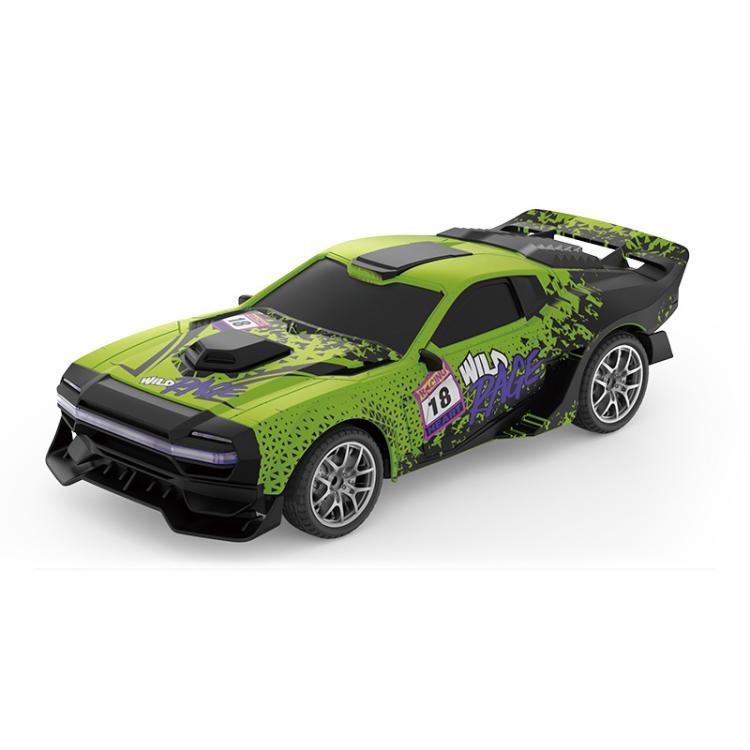 JJR/C Q247 Trendy Graffiti Drift Racer 2.4G RC Car — A-Green