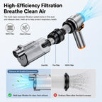 SUITU ST-153A Plus Handheld Blow Suction Combo Car Vacuum Cleaner with Inflation Function — view 9
