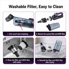 SUITU Smart Brushless Handheld Car Vacuum Cleaner — view 11