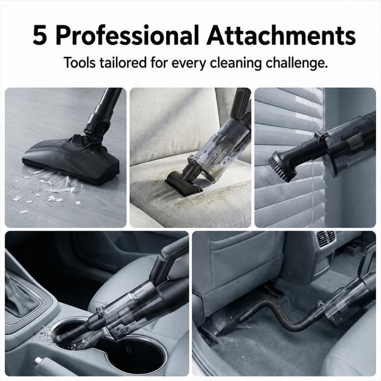 SUITU Handheld Blow Suction Combo Car Vacuum Cleaner — view 13