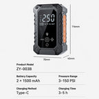 SUITU ZY-003B Car Wireless Tire Inflatable Pump Electric Air Tire Inflator — view 12