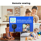 X6 Mini Cube 1080P HD WIFI Home IP Camera Supports Night Vision Type-C Charging