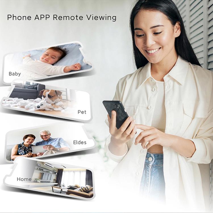 X6 Mini Cube 1080P HD WIFI Home IP Camera Supports Night Vision Type-C Charging