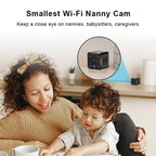 X6 Mini Cube 1080P HD WIFI Home IP Camera Supports Night Vision Type-C Charging