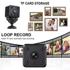 X6 Mini Cube 1080P HD WIFI Home IP Camera Supports Night Vision Type-C Charging