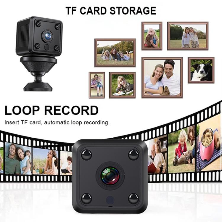 X6 Mini Cube 1080P HD WIFI Home IP Camera Supports Night Vision Type-C Charging