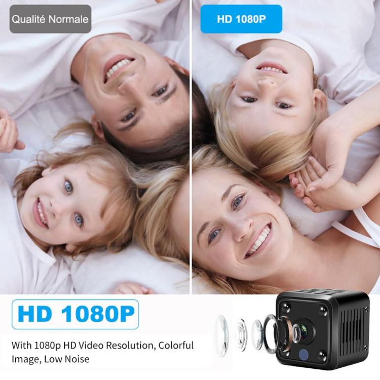 X6 Mini Cube 1080P HD WIFI Home IP Camera Supports Night Vision Type-C Charging