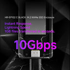 THERMALRIGHT HR-EP102 C 10Gbps M.2 NVMe SSD Enclosure with Type-C to Type-C Cable — view 5