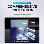 XDcase 5 PCS/Pack Silk Screen Printed Anti-Peep Tempered Glass Screen Protector